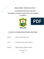 Práctica #5. Elab de Chorizo Tradicional