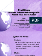 Praktikum Sistem Informasi Geografis: Arcgis 10.X: Model Builder