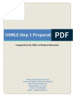 USMLE Step 1 Preparation Guide: Compiled by The Office of Medical Education