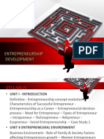 Entrepreneurship Development