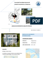 Análisis de Referente - Douglas House PDF