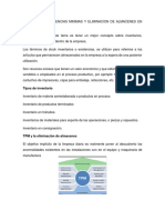 Control de Existencias Minimas y Eliminacion de Almacenes en TPM