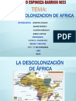 Descolonizacion Africa