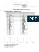 English Worksheet Unit 2 7th Grade PDF