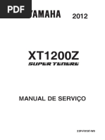 Yamaha XT1200Z Super Ténéré - Manual de Serviço BR 2012