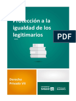 8-Protección A La Igualdad de Los Legitimarios