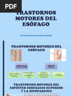 Trastornos Motores Del Esófago