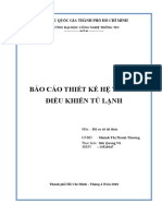 Báo Cáo Thiết Kế Hệ Thông Điều Khiển Tủ Lạnh