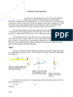 # 6 Kinetic Friction Experiment Discussion