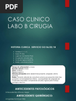 Caso Clinico Labo B Cirugia 2do