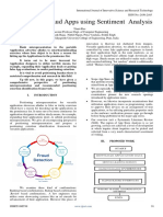 Detection of Fraud Apps Using Sentiment Analysis