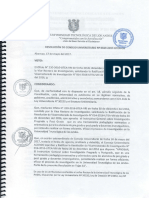 Resolucion #0509 2017 Instructivo General Sobre Investigacion Pregrado y Posgrado