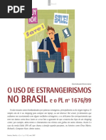 O Uso Do Extrangeirismo No Brasil