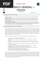 Geografia Fisica Programa