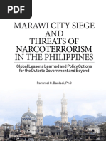 Marawi City Siege and Threats of Narcoterrorism in The Philippines