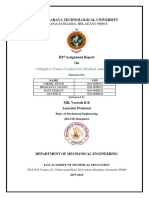 Adaptive Cruise Control For Modern Automobile: Visvesvaraya Technological University