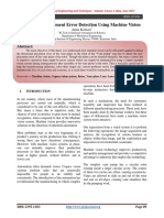 Vane Plate Placement Error Detection Using Machine Vision: Abstract