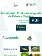 Aquaponia Produção Integrada de Peixes e Vegetais