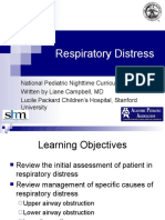 Respiratorydistress Presentation