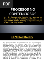 Ley de Competencia Notarial en Asuntos No Contenciosos