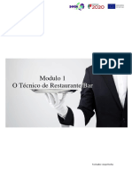 Modulo 1 - O Técnico de Restaurante PDF