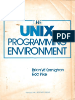 The UNIX Programming Environment PDF