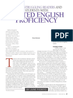 Limited English Proficiency: Helping AND Students With