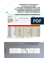 Analisis Granulometrico de Agregado Fino: Proyecto: Solicitado: Procedencia: Progresiva: Lado