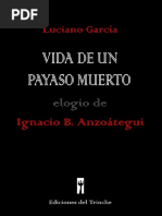 Luciano García, Vida de Un Payaso Muerto (Elogio de Ignacio B. Anzoátegui) PDF