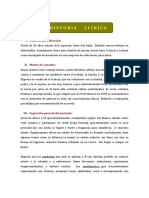 I. Historia Clinica de Ejemplo Adulto PDF