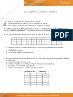 Medidas de Tendencia No Central - Unidad 3