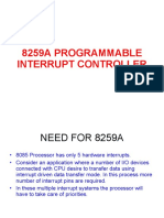 8259a Programmable Interrupt Controller