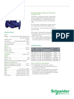 Two-Way Pressure Balanced Plug Valve, Flanged, PN16: Field Devices Europe