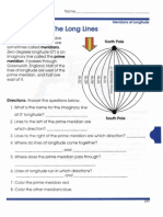 Global Geography Worksheets 3 Longitude