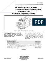 Bomba de Pistones PVWJ Oil Gear