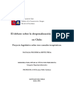 El Debate Sobre La Despenalización Del Aborto en Chile