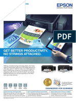 Epson L385 L485 Brochure No Address