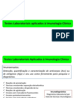 AULA 3 - Testes Laboratoriais Aplicados À Imunologia Clínica 2018 - IMUNOPRECIPITAÇÃO