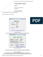 PENJELASAN ASTM Table 54 and 54B Generalized Product