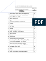 Central List of Other Backward Classes Entry No. in The Communities Central List