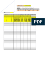 Secant Method: Input Value Output Value