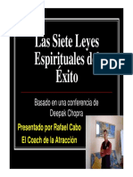 Las Siete Leyes Espirituales