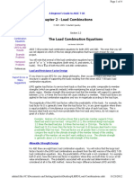 Load Combination - ASCE 7-05