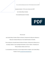 Evaluación Del Programa Educativo 100 Voceros de Innovación TIC