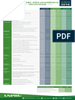 Calendario Academico 2018 PDF