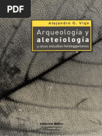 Vigo Alejandro Arqueologia y Aleteiologia PDF