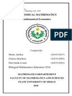 Makalah Matematika Ekonomi