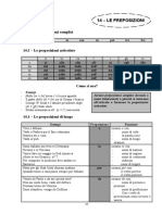 14 - Preposizioni