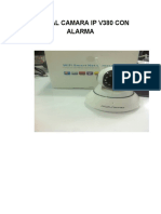 Manual Camara IPV380 Con Alarma