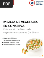 TP Conserva de Mezcla de Vegetales (Jardinera)